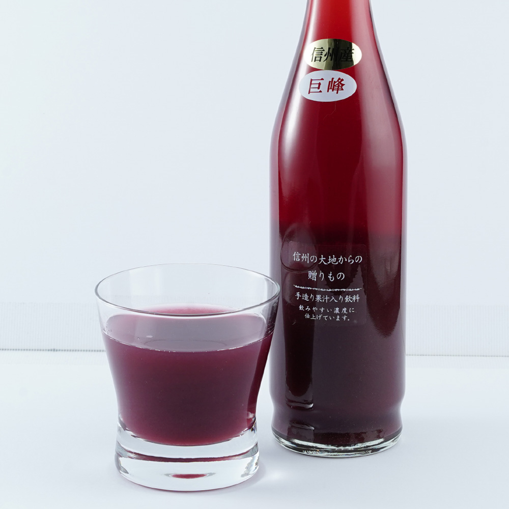 果汁入り飲料 巨峰 Grape juice