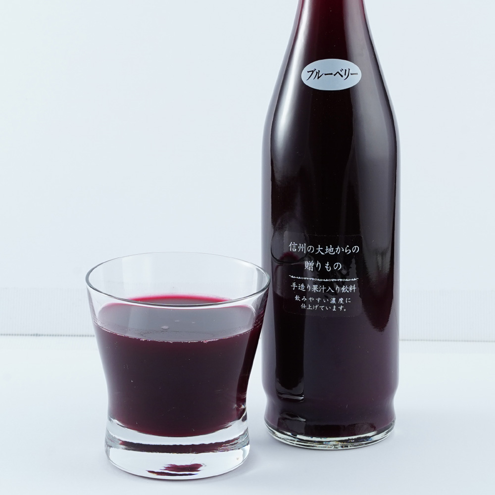 果汁入り飲料 ブルーベリー Blueberry juice