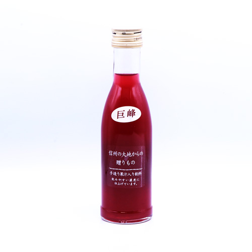 果汁入り飲料 巨峰（信州産） Grape juice